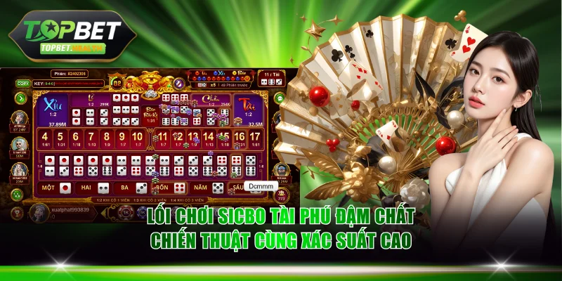 Lối chơi Sicbo Tài Phú đậm chất chiến thuật cùng xác suất cao